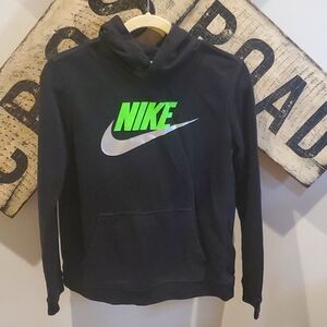 Boys Black Nike Hoodie size XL